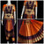 Classical Dance Jewelry DARK PURPLE ORANGE 36 inchs Pant Length Bharatanatyam Gold Zari Dance Costume | Art silk Dharmavaram kanchi | Classical Dance Jewelry