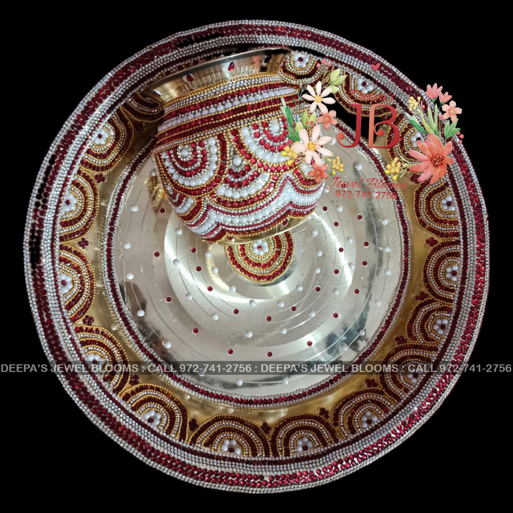 Classical Dance Jewelry Designer Trendy Bridal Wedding BRASS Kanyadanam Kaallu Kadige Chembu Pallem Paarat Sarva | Classical Dance Jewelry