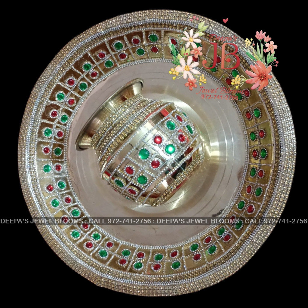 Classical Dance Jewelry Designer Trendy Bridal Wedding BRASS Kanyadanam Kaallu Kadige Chembu Pallem Paarat Sarva | Classical Dance Jewelry
