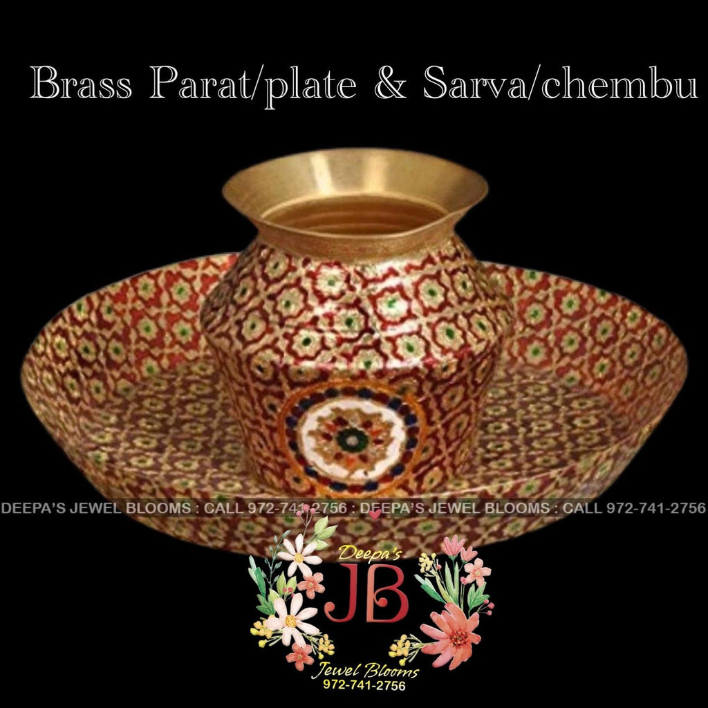 Classical Dance Jewelry Designer Trendy Bridal Wedding BRASS Meenakari Kanyadanam Kaallu Kadige Chembu Pallem Paarat Sarva | Classical Dance Jewelry
