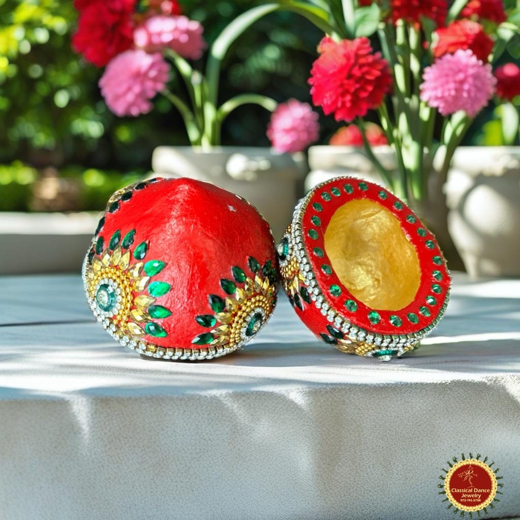 Classical Dance Jewelry Designer Trendy Kobbari Chippalu | Kobbari Kudakalu | Decorated Dry Coconut | Indian Wedding | Pooja | Classical Dance Jewelry
