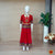 Classical Dance Jewelry RED BLUE Kids 10-11 yrs Dance Pattu Pavadai Blouse | Kuchipudi Bharatanatyam | Art Silk, Dharmavaram Kanchi | Classical Dance Jewelry