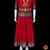 Classical Dance Jewelry RED BLUE Kids 10-11 yrs Dance Pattu Pavadai Blouse | Kuchipudi Bharatanatyam | Art Silk, Dharmavaram Kanchi | Classical Dance Jewelry