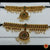 Classical Dance Jewelry TEMPLE JEWELRY SETS Kids 7-10 yrs PEARLS V Design temple Indian jewelry | traditional Kemp 10 piece set | Bharatnatyam, Kuchipudi, Weddings | Classical Dance Jewelry
