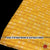 Classical Dance Jewelry YELLOW Cotton Cloth for Puja | Pure Natural (3 Meters) Back Drop fabric | Alter Ammavaru Wedding Puja Festival | Classical Dance Jewelry