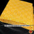 Classical Dance Jewelry YELLOW Cotton Cloth for Puja | Pure Natural (3 Meters) Back Drop fabric | Alter Ammavaru Wedding Puja Festival | Classical Dance Jewelry