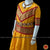 Classical Dance Jewelry YELLOW RED Kids 10-11 yrs Dance Pattu Pavadai Blouse | Kuchipudi Bharatanatyam | Art Silk, Dharmavaram Kanchi | Classical Dance Jewelry