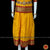 Classical Dance Jewelry YELLOW RED Kids 10-11 yrs Dance Pattu Pavadai Blouse | Kuchipudi Bharatanatyam | Art Silk, Dharmavaram Kanchi | Classical Dance Jewelry