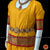 Classical Dance Jewelry YELLOW RED Kids 10-11 yrs Dance Pattu Pavadai Blouse | Kuchipudi Bharatanatyam | Art Silk, Dharmavaram Kanchi | Classical Dance Jewelry