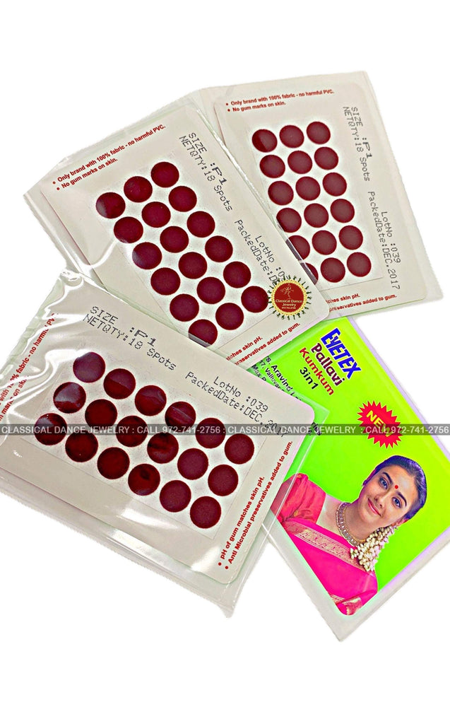 Classical Dance Jewelry MAKEUP | BINDI