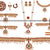 Classical Dance Jewelry TEMPLE JEWELRY SETS