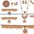 Classical Dance Jewelry TEMPLE JEWELRY SETS
