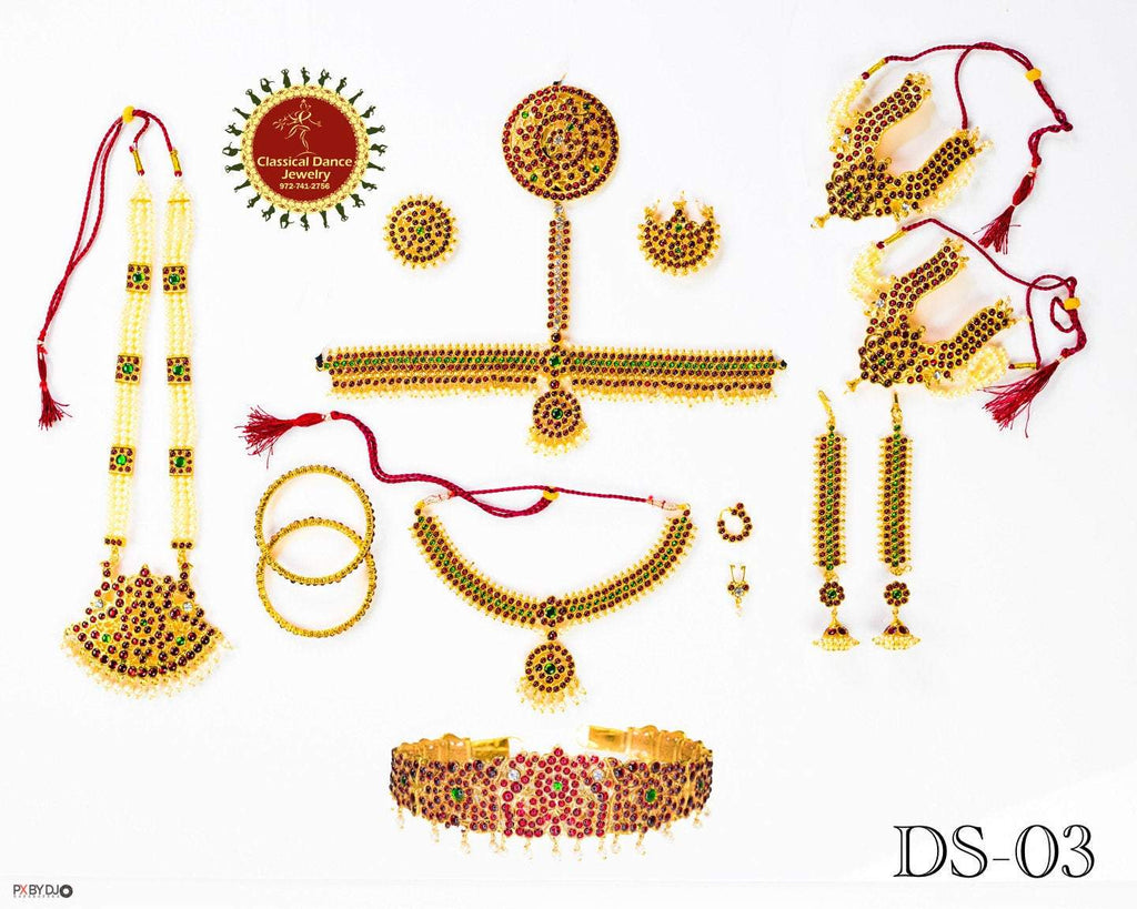 Classical Dance Jewelry TEMPLE JEWELRY SETS