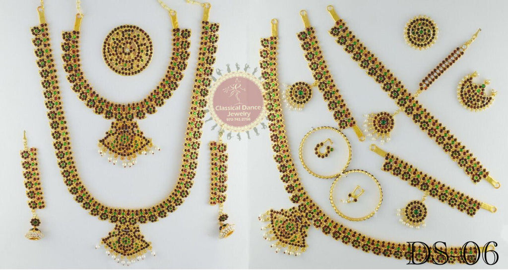 Classical Dance Jewelry TEMPLE JEWELRY SETS