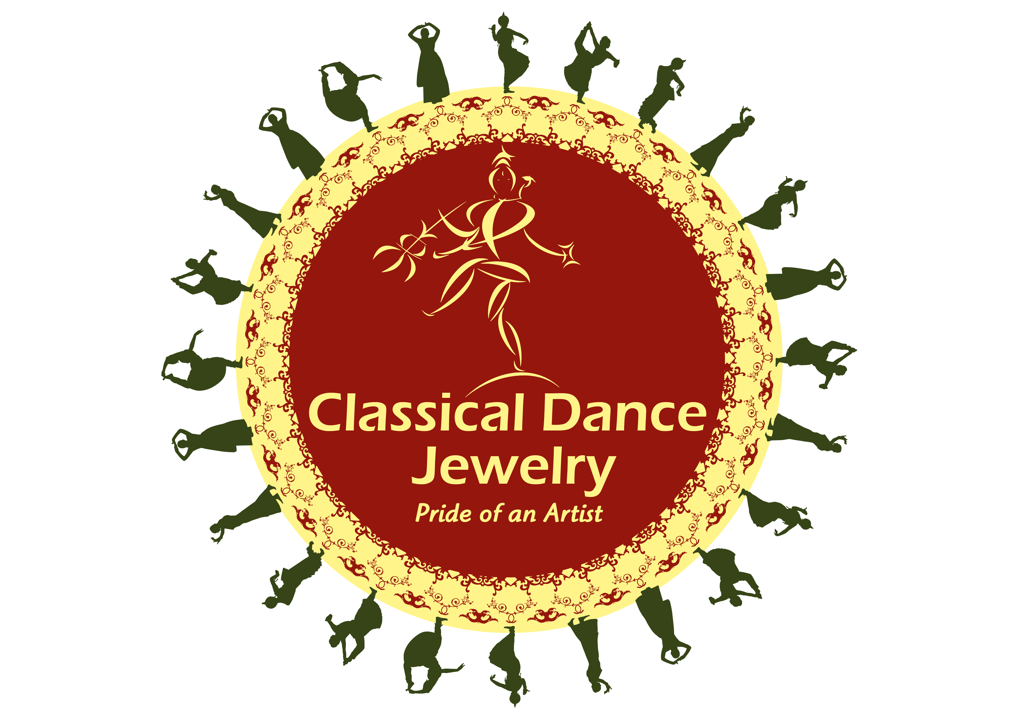 classical dance logo design - Clip Art Library