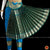 Classical Dance Jewelry ANANDA BLUE Dark GREEN 38 Inch Pant Length Bharatanatyam Dance Costume Gold Zari | Art Silk Dharmavaram Kanchi | Classical Dance Jewelry