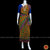 Classical Dance Jewelry APPLE GREEN Orange CHECKS Pre-stitched Practice Sari BLUE Blouse | Half Saree Kalakshethra Sari | Bharatnatyam Kuchipudi | Classical Dance Jewelry