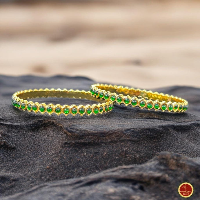 Classical Dance Jewelry BANGLES | BELTS Green temple Indian jewelry Bangles | Bharatnatyam, Kuchipudi, Parties, Weddings, Birthdays |  Classical Dance Jewelry
