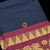 Classical Dance Jewelry BLACK MAROON Border Dance Practice Sarees | Halfsaree Kalakshethra Saris | Bharatanatyam Kuchipudi | Classical Dance Jewelry