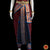 Classical Dance Jewelry BROWN BLUE 38 Inch Pant length Kuchipudi Copper Zari Indian Dance Costume | Art Silk Dharmavaram Kanchi | Classical Dance Jewelry