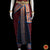 Classical Dance Jewelry BROWN BLUE 40 inchs Pant Length Kuchipudi Indian Copper Zari Dance Costume | Art silk Dharmavaram Kanchi | Classical Dance Jewelry