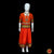 Classical Dance Jewelry BURNT ORANGE MAROON Kid 10-11 yr Dance Pavadai Blouse | Kuchipudi Bharatanatyam | Art Silk Dharmavaram Kanchi | Classical Dance Jewelry