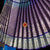 Classical Dance Jewelry COPPER SULPHATE BLUE 38 Inch Pant Length Bharatanatyam Dance Costume Gold Zari | Art Silk Dharmavaram Kanchi | Classical Dance Jewelry