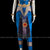 Classical Dance Jewelry COPPER SULPHATE BLUE 40 Inch Pant Length Bharatanatyam Dance Costume Gold Zari | Art silk Dharmavaram Kanchi | Classical Dance Jewelry