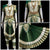 Classical Dance Jewelry CREAM Ivory DARK GREEN 36 inchs Pant Length Bharatanatyam Gold Zari Dance Costume | Art silk Dharmavaram kanchi | Classical Dance Jewelry