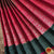 Classical Dance Jewelry DARK GREEN PINK 30 Inch Pant Length Kuchipudi Gold Zari Dance Costume | Art silk Dharmavaram Kanchi | Classical Dance Jewelry