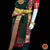 Classical Dance Jewelry DARK GREEN PINK 30 Inch Pant Length Kuchipudi Gold Zari Dance Costume | Art silk Dharmavaram Kanchi | Classical Dance Jewelry