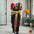 Classical Dance Jewelry DARK GREEN PINK 32 inches Pant Length Kuchipudi Gold Zari Indian Dance Costume | Art silk Dharmavaram Kanchi | Classical Dance Jewelry