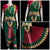 Classical Dance Jewelry DARK GREEN PINK Magenta 36 inch Pant Length Bharatanatyam Gold Zari Dance Costume | Art silk Dharmavaram Kanchi | Classical Dance Jewelry