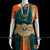 Classical Dance Jewelry DARK Hunter GREEN ORANGE 34 inch Pant Length Bharatanatyam Gold Zari Dance Costume | Art silk Dharmavaram kanchi | Classical Dance Jewelry