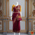 Classical Dance Jewelry DARK MAROON Pre-stitched Practice Sari YELLOW Blouse | Half Saree Kalakshethra Sari | Bharatnatyam Kuchipudi Folk | Classical Dance Jewelry