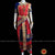 Classical Dance Jewelry DARK PEACH ORANGE 38 Inch Pant length Kuchipudi Gold Zari Indian Dance Costume | Art Silk Dharmavaram Kanchi | Classical Dance Jewelry