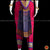 Classical Dance Jewelry DARK PINK Magenta BLUE 40 Inch Pant Length Bharatanatyam Dance Costume | Art silk, Dharmavaram kanchi | Classical Dance Jewelry