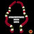 Classical Dance Jewelry DARK PINK, WHITE Andal Mala Flowers | Artificial flower garland | Bharatanatyam Kuchipudi Dance Wedding Events | Classical Dance Jewelry