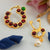 Classical Dance Jewelry EARRINGS | NOSERINGS Red Kemp Temple Indian Jewelry nose ring Nath Nathni Nathu Bullakku | Bharatnatyam, Kuchipudi, Weddings | Classical Dance Jewelry