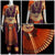 Classical Dance Jewelry EGGPLANT PURPLE ORANGE 40 Inch Pant Length Bharatanatyam Dance Costume | Gold Zari | Art silk, Dharmavaram Kanchi | Classical Dance Jewelry
