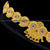 Classical Dance Jewelry Gold Mango Indian Jewelry Waist Belt | MULTI STONE | SMALL | Oddiyanam Kamarbandh | Bharatnatyam Kuchipudi Wedding | Classical Dance Jewelry