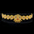Classical Dance Jewelry Gold Mango Indian Jewelry Waist Belt | MULTI STONE | SMALL | Oddiyanam Kamarbandh | Bharatnatyam Kuchipudi Wedding | Classical Dance Jewelry