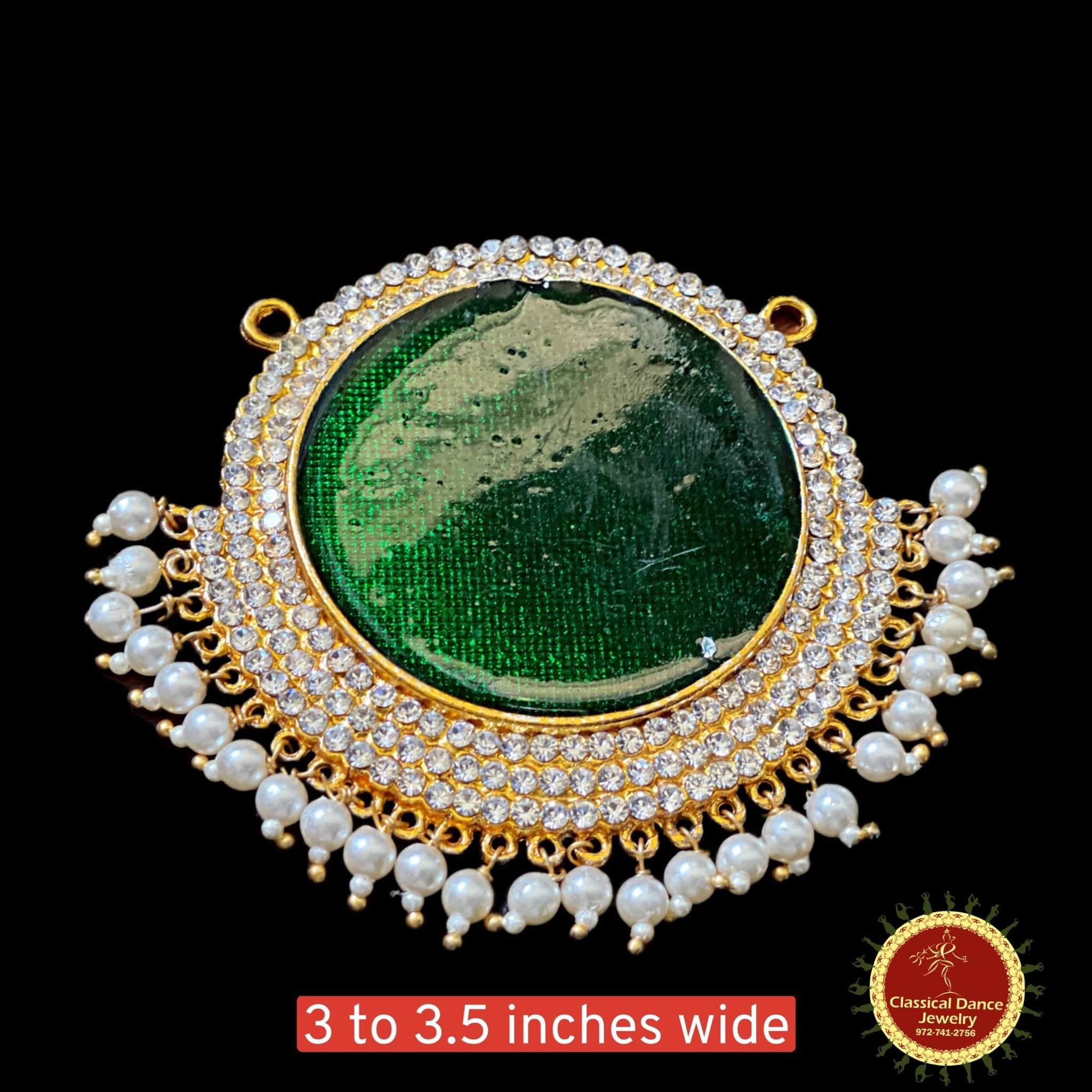 Kundan and Stone Mangalsutra Necklace - Green – PAYA