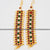 Classical Dance Jewelry Green White Kemp temple Indian Jewelry Mattilu | Ear Chains | Bharatnatyam, Kuchipudi, Engagement, Weddings | Classical Dance Jewelry