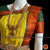 Classical Dance Jewelry HALDI YELLOW RED Green 38 Inch Pant Length Bharatanatyam Copper Zari Dance Costume | Art silk, Dharmavaram kanchi | Classical Dance Jewelry