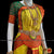 Classical Dance Jewelry HALDI YELLOW RED Green 38 Inch Pant Length Bharatanatyam Copper Zari Dance Costume | Art silk, Dharmavaram kanchi | Classical Dance Jewelry