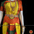 Classical Dance Jewelry HALDI YELLOW RED Green 38 Inch Pant Length Bharatanatyam Copper Zari Dance Costume | Art silk, Dharmavaram kanchi | Classical Dance Jewelry