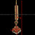 Classical Dance Jewelry Jhumar Tikka Kemp temple Indian jewelry | Kempu Pearls | Bharatnatyam, Kuchipudi, Engagement, Weddings | Classical Dance Jewelry