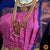 Classical Dance Jewelry LAVENDER BLUE 40 inchs Pant Length Kuchipudi Indian Copper Zari Dance Costume | Art silk Dharmavaram Kanchi | Classical Dance Jewelry