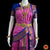 Classical Dance Jewelry LAVENDER BLUE 40 inchs Pant Length Kuchipudi Indian Copper Zari Dance Costume | Art silk Dharmavaram Kanchi | Classical Dance Jewelry